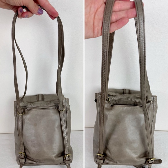 Hobo Gravel Bridge Convertible Leather Backpack - Picture 15 of 16